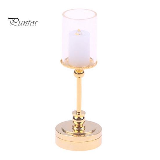 

Миниатюрная настольная лампа 1:12 масштабных светильников для кукольного домика, реалистичная мини-настольная лампа, работающая от батареек, миниатюрные светильники, декор для кукольного домика золотистый