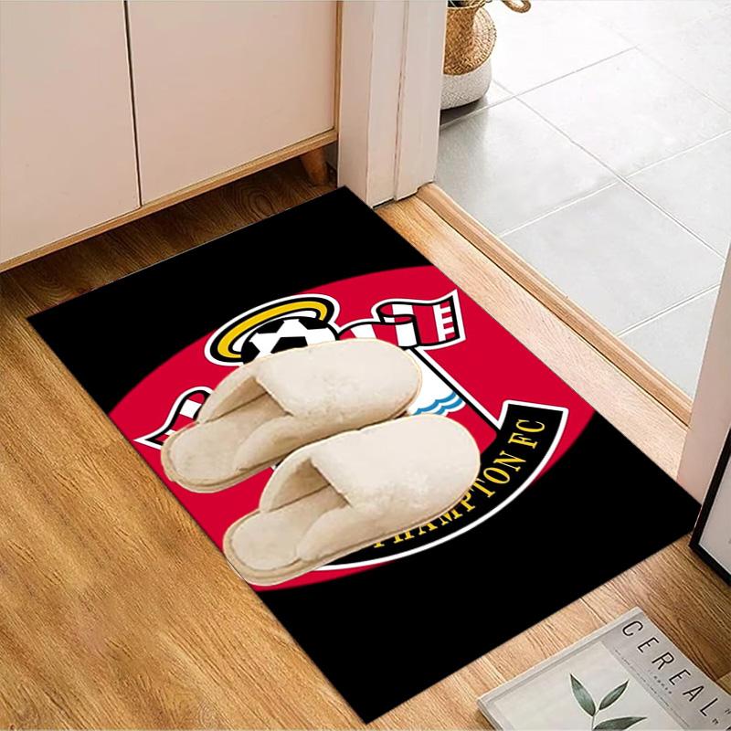 Fc Crest Design Printed Office Carpet Chair Cushion Entryway Rug, Rugs for Living Room, Bedroom Christmas gifts