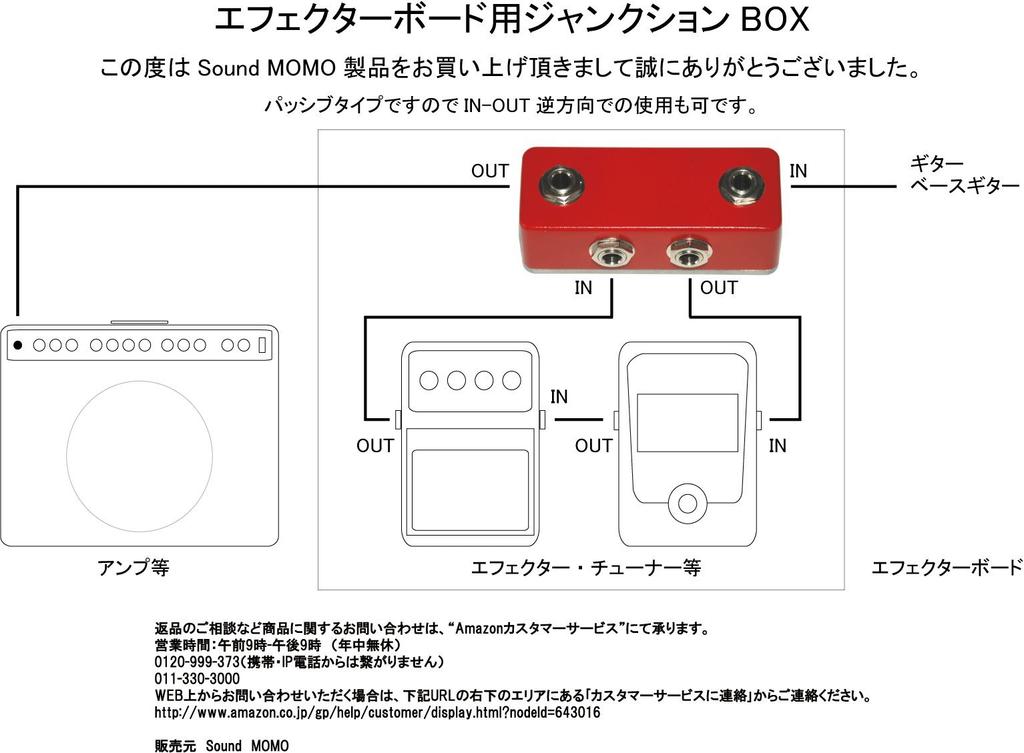 Junction Box for Effects Boards [Premium Compact] White