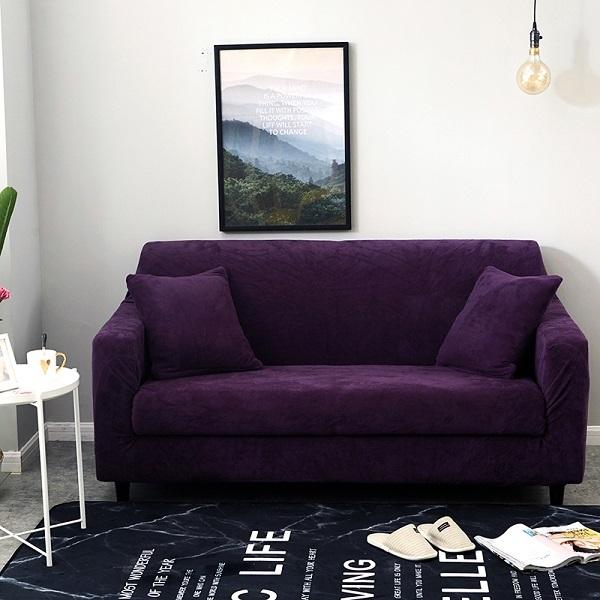 Плюшевые чехлы на угол дивана, эластичная ткань, эластичный L-образный чехол для дивана верблюжьего цвета, универсальный чехол для дивана, серый чехол, чехлы для диванов Pillowcase 45x45cm