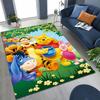New Cute Winnie Pooh Bear Cartoon Rug for Bedroom Living Room Sofa Home Doormat Decor, Large Kids Play Non-slip Floor Mat