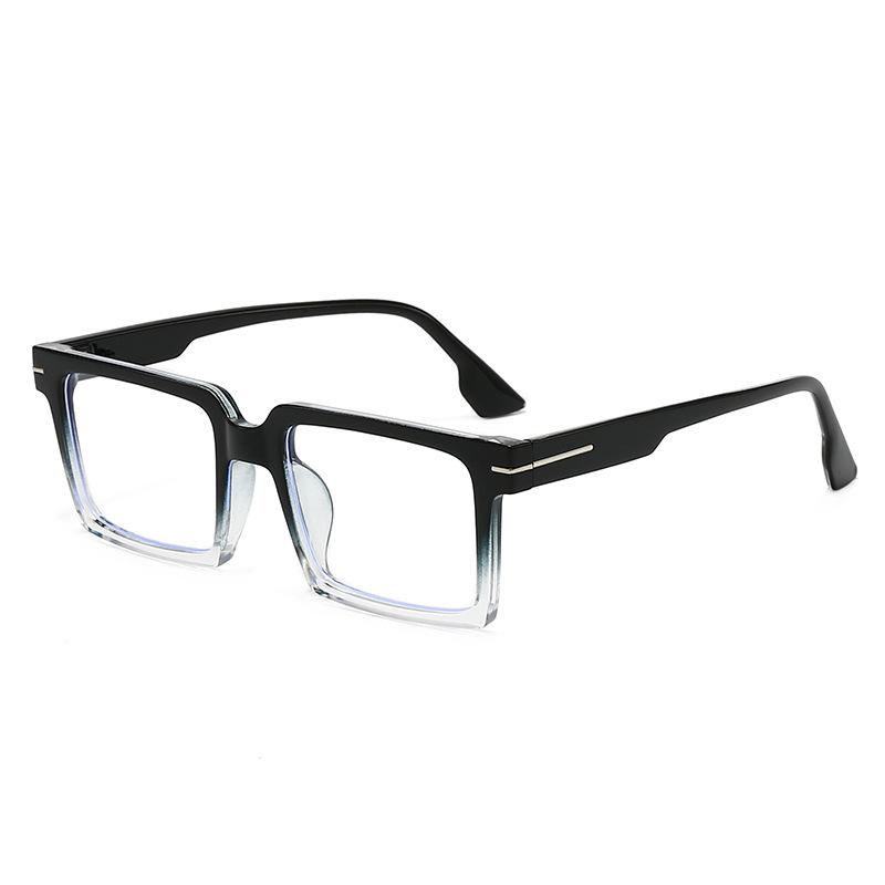 Retro Square Anti-Blue Light Glasses – Simple, Casual, Versatile Eyeglass Frames