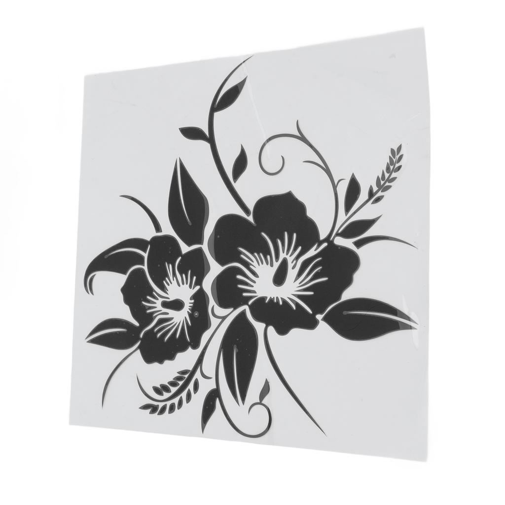 Flower Car Decal Automotive Exterior Decoration Stickers for Motorcycle Truck SUV