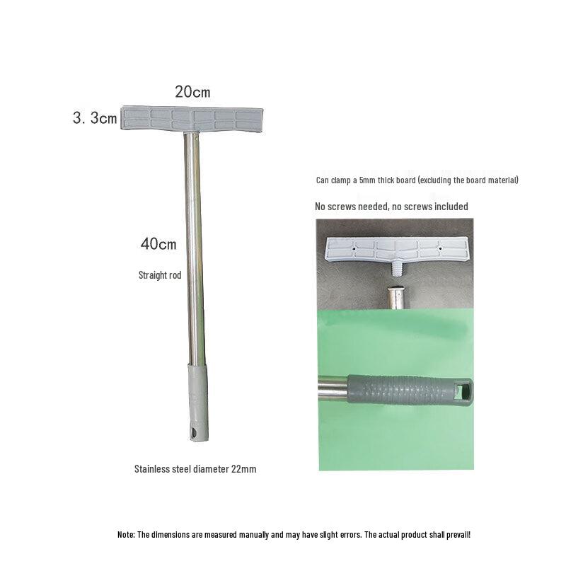 Portable Sign Display Pole with Clip