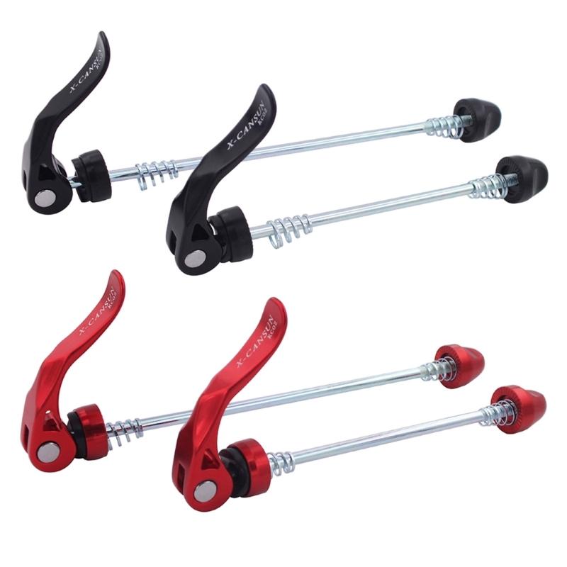 1Pair High-Strength Bicycles Hub Quick Release Lever Mountain Road Bike Wheel Hub Skewers Bicycles Quick Release Skewers