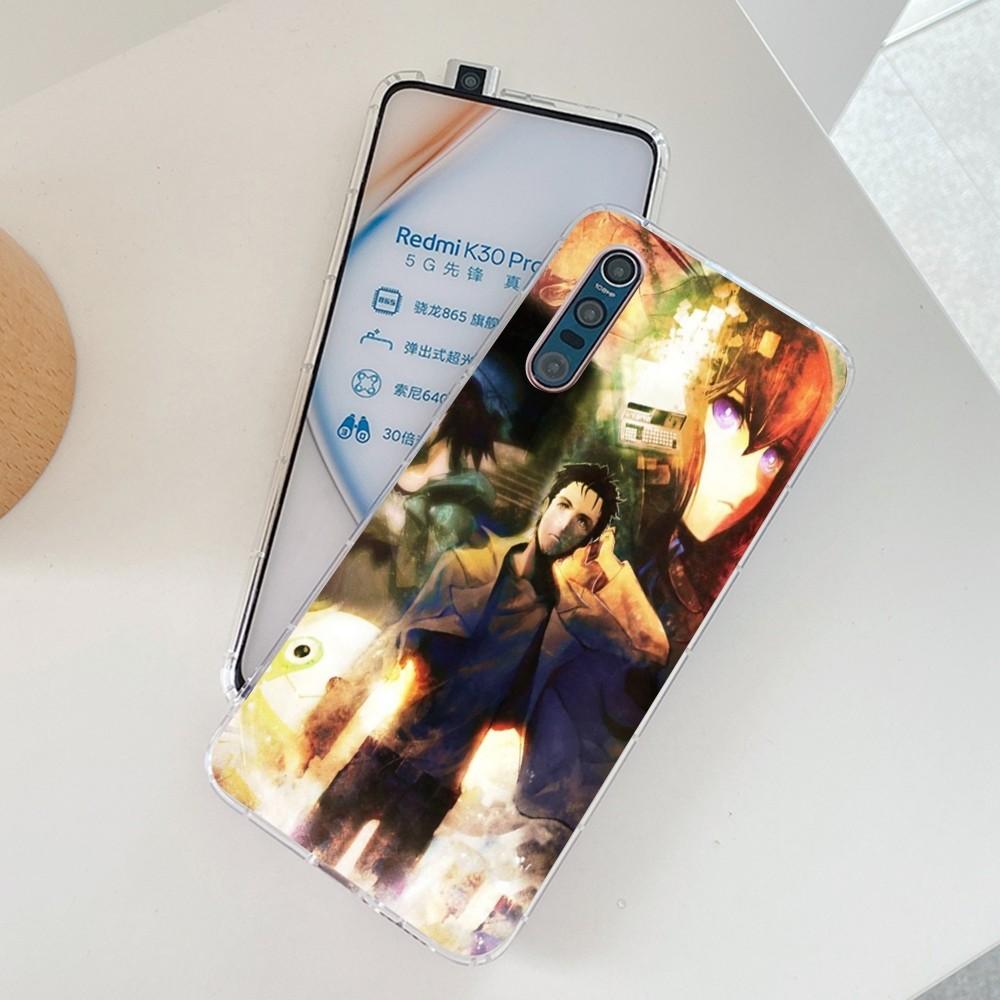 Steins Gate Phone Case for Samsung S21 A10 for Redmi Note 7 9 for Huawei P30Pro Honor 8X 10i Cover