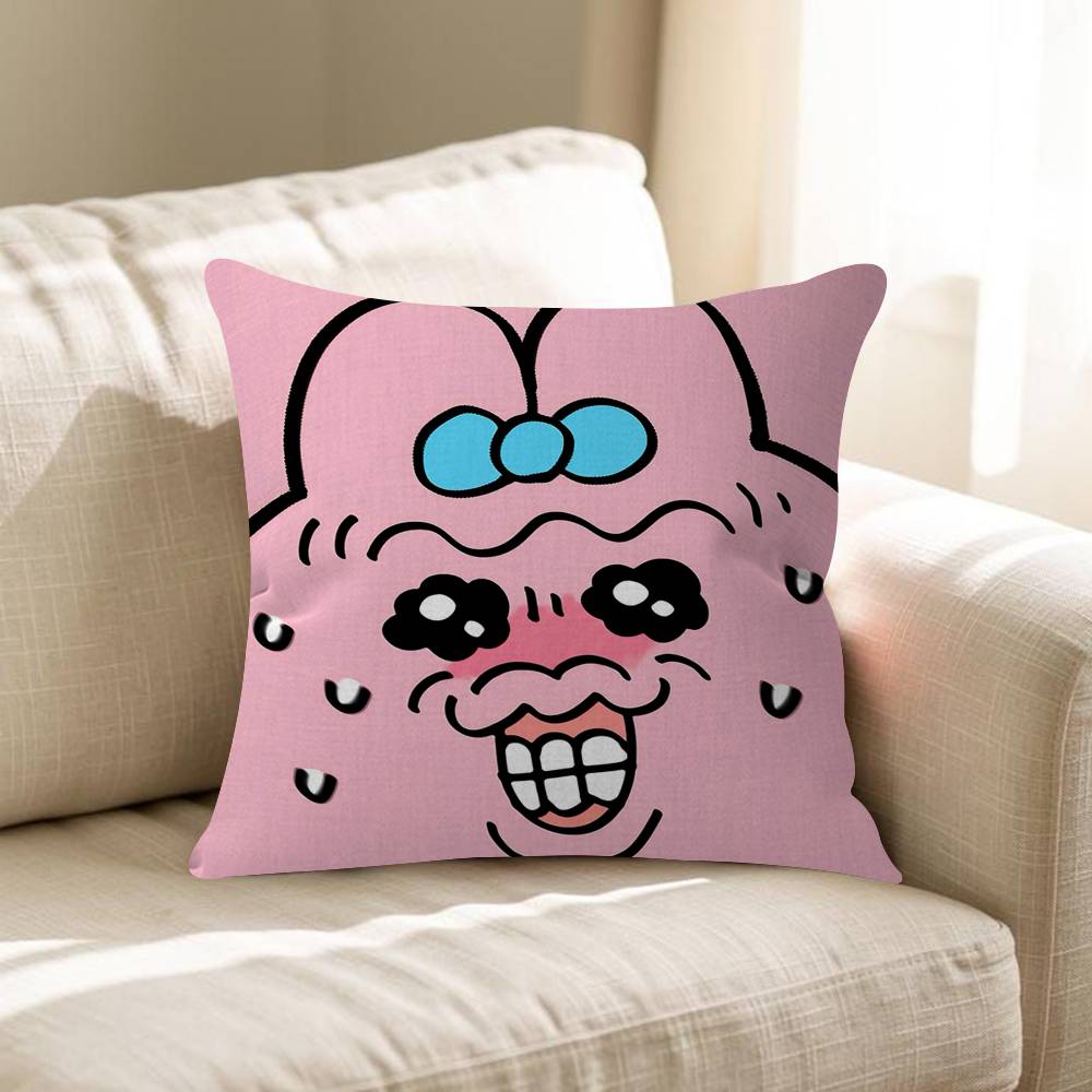 Kawaii OOpanchu Usagi Personalized Pillow Cover Kids Bedroom Wild Party Decor Pillowcase Kid Birthday Shower Gift