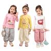 LUSON Girls' Baby Casual Lantern Sweatpants