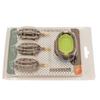3+1 Set European Style Zinc Alloy Feeder Cage for Carp Fishing Bait Dispenser with Easy Setup Sturdy Design Saves Bait