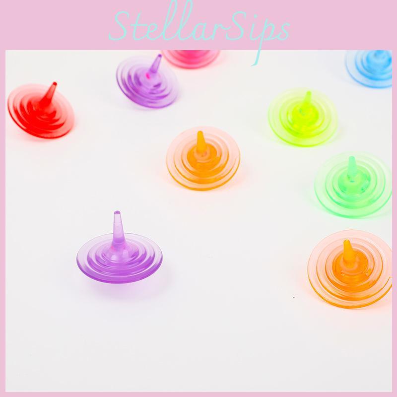 Crystal Spin Gyroscope Toy For Children With Colorful Water Design For Kids Gift And Educational Play