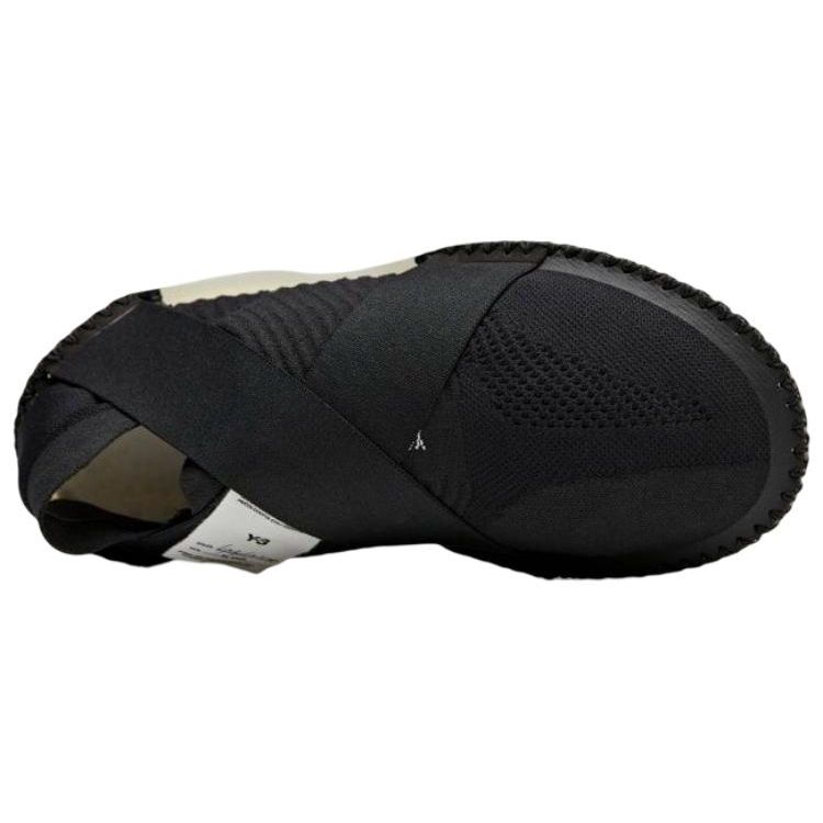 Adidas Y-3 Itogo Черные кремово-белые мужские кроссовки ID6841 38⅔ — фото 3