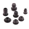 Bike Frame Grommet Insert for Cable Ports Black Push-Fit Rubber Trim for Entry Hole Care and Daily Upkeep Part