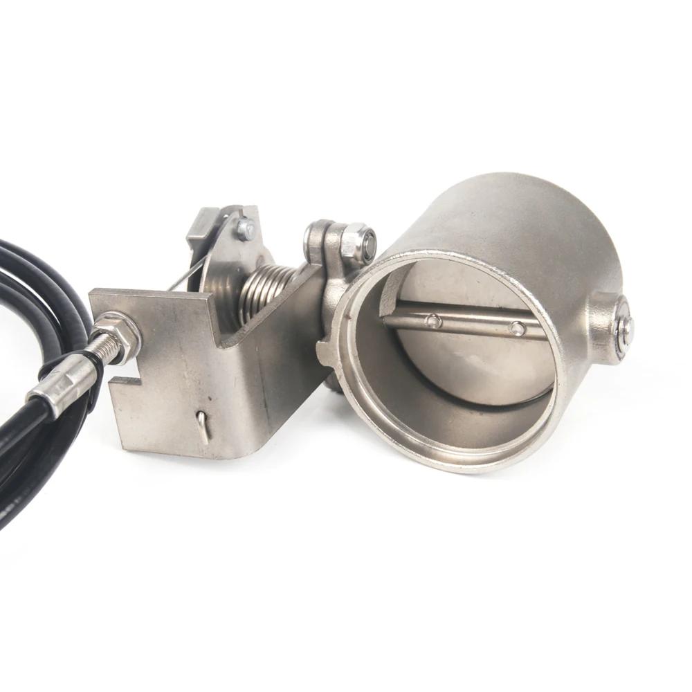 51MM / 2 Zoll Abgasregelventil Für Motorrad-Auspuffrohr Manuelles Bedienventil-Kit Universeller Mehrwinkel-Modus