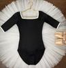 Expertly Crafted Ballet & Gymnastics Body-Shaping Leotard with Long Sleeves for Adult Training & Aerial Yoga