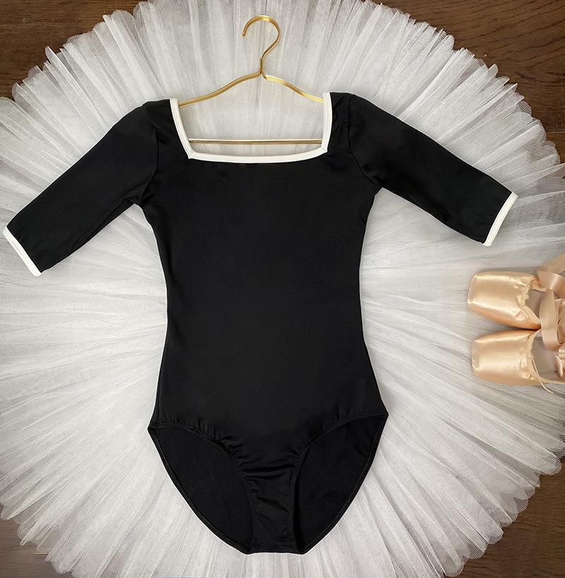 Expertly Crafted Ballet & Gymnastics Body-Shaping Leotard with Long Sleeves for Adult Training & Aerial Yoga