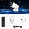 HY300Ultra LED Projector Smart Home Theater Mirror Screen Built In Speaker Mini Portable Projector