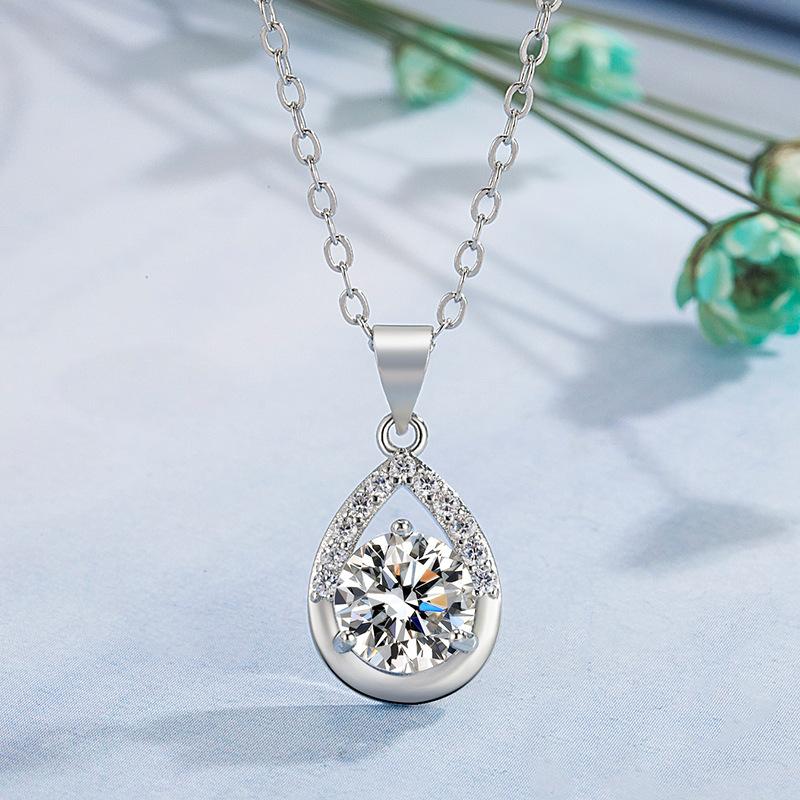 925 Sterling Silver Necklace Pendant Dolphin High Quality Chain For Women Luxury Fashion Wedding Engagement Jewelry Party GiftsGood Product