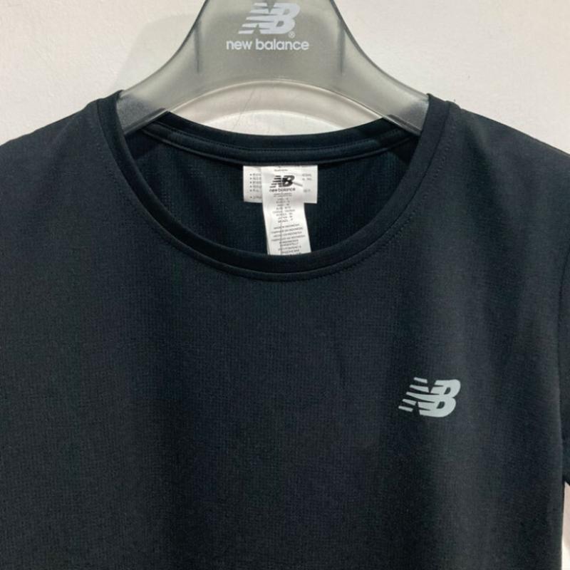 NeW Balance W Sports Essentials Short Sleeve Tee Nbnef26402 Black