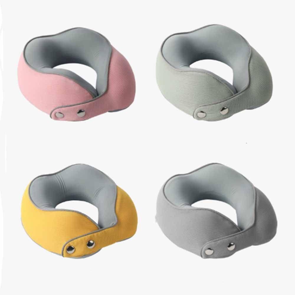 Portable Neck Pillow Multi-functional U-shaped Design Travel Pillow Comfort Support Soft Material U Shape Pillow