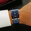 WWOOR Top Brand Luxury Steel Strap Business Quartz Watch Men Casual Waterproof Sports Watch