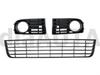 VW Golf V 2003- WITH HALOGENS Grille In the Front Bumper Left + Right + Middle Set