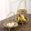 Handmade Bamboo Multi-Layer Storage and Serving Basket