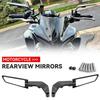 Universal Motorcycle Rearview Mirror Wings Rearview Mirror Adjustable Aluminum Alloy Wing Side Mirrors For KTM 250 390 200 690