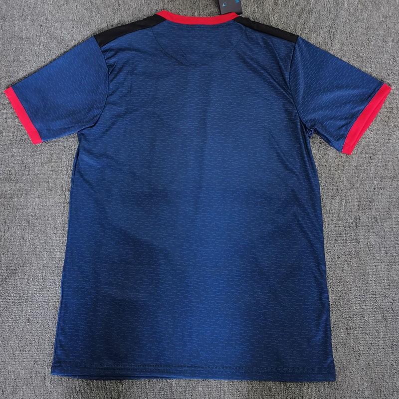 Cape Verde Home Team Soccer Jersey Short Sleeve Football Uniform Men Bamboo Fiber Breathable Sportswear