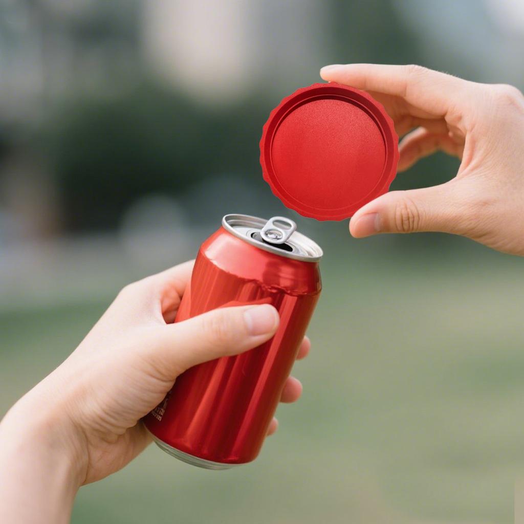 Silicone Can Lids, Reusable Can Lids,  Toppers And Protectors , Beer, Beverages, Juice, Cola, Fits Standard Cans