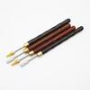 DIY Leather Edge Treatment Roller Pen Sandalwood Brass Head Edge Oil Pen Color Leather Edge Craft Tools