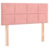 Headboard In Pink 100 X 5 X 78 88 Cm Velvet