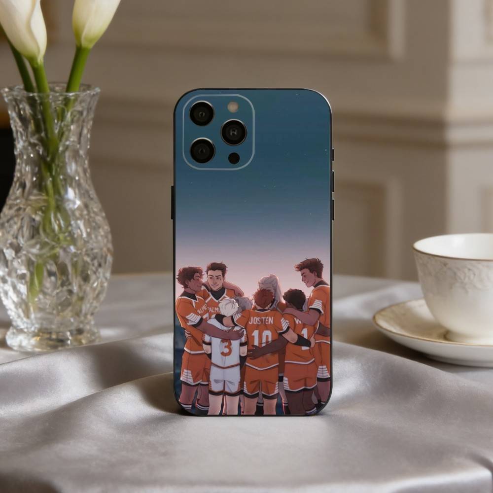 

T-The F-Foxhole C-Court AFTG Phone Case For iPhone 17pro,16,15,14,13,12,11 Plus,Pro Max,XS,Soft Silicone Black Cover iPhone15pro