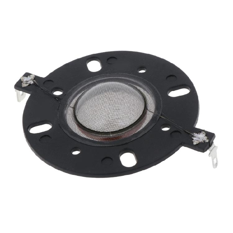 25.5mm Voice Coil Black Horn Tweeter Silk Diaphragm Film Treble Round Frame