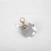 Multi-color Crochet Kitten Keyrings Cartoon Knitted Cat Keychain Cat Crochet Keychain  Gift