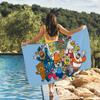 Music Game P-PaRappa the Rapper Towel Quick Drying Beach Towels Are Suitable For Swimming Pools Camping Yoga And The Gym