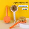 Non-stick Long Handle Kitchen Pot & Dish Scrubber Brush for Oil & Stain Removal