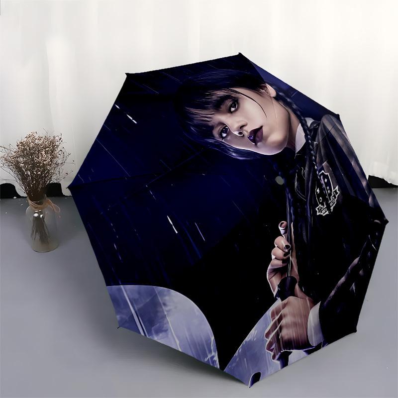 Rainy Night Umbrella Automatic Opening and Closing, 8 Rib Structure Portable Umbrella, Suitable for Men and Women In All Seasons Perfect Gi