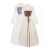 Vintage Court Medieval Tunic Dress Stage Show Halloween Costume