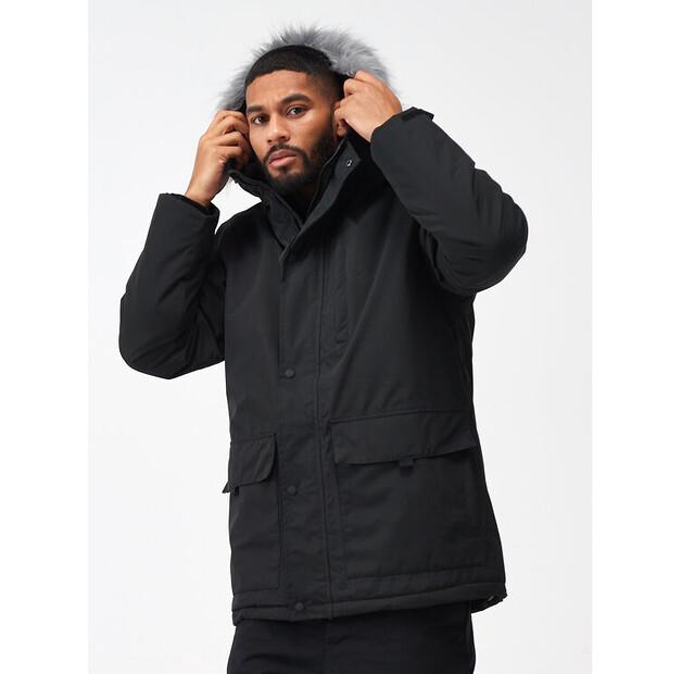 

Зимняя куртка Regatta Salinger IV RMP357, черная, стандартный крой XL