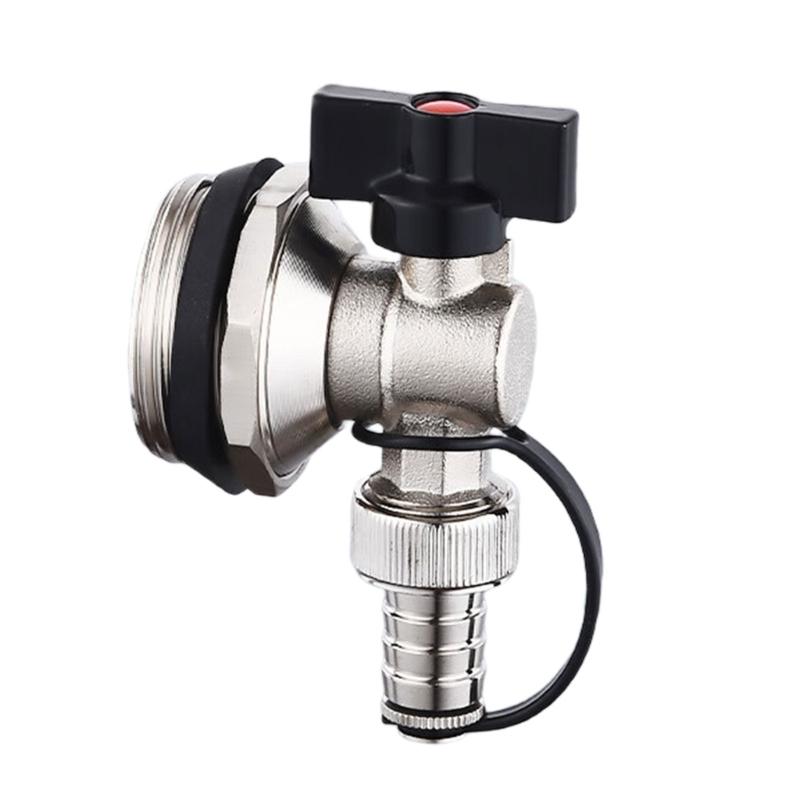 Compact Design Radiator Drain Valves  with Double  Functionality Easy To Operate Copper Drain Valves for Homes Heating Systems