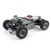 4WD RC Car Chassis Kit Electric Building Block Set w/Motor Wheels, Receiver Battery Box DIY Technical Toy for Simulation