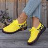 Fashion Women's Sports Shoes 2024 Spring Fashionable and Comfortable Round Toe Mesh Breathable Casual Women's Running Shoes Large Size