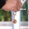 Eye Rhinestone Keychain Bling Key Chain Decorative Zinc Alloy Gifts Accessories Car