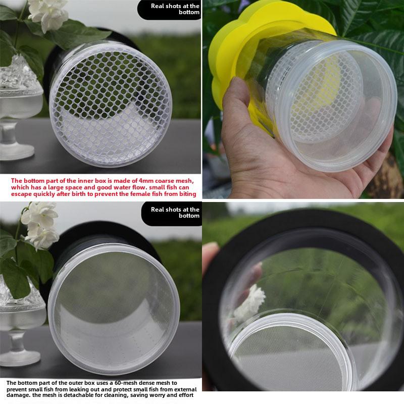 Small Fish Breeding Box, Fish Tank Hatching, Hanging Isolation Box, Small Fish Delivery Room, Durable, Independent Fish Tank
