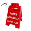 Special Gifts for Wife Romantic Mini Desk Sign with I Love You/I Miss You/I'm Proud of You Text Anniversary Valentine's Day Creative Themed