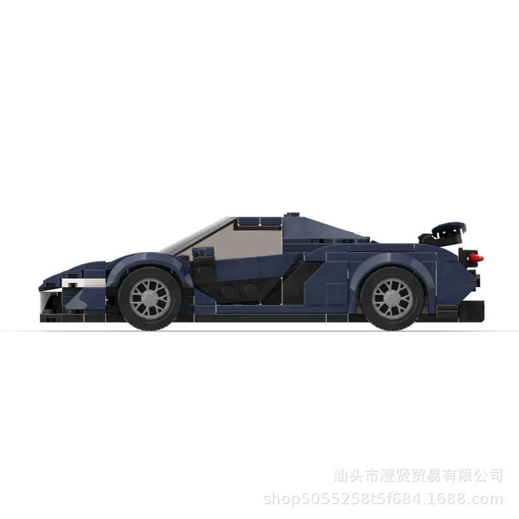 MOC-59932 P18 Grid Car Compatible With Building Blocks Toy Boy Sports Car