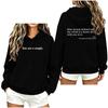 Damen Kapuzenpullover Lässiger Lockerer Pullover