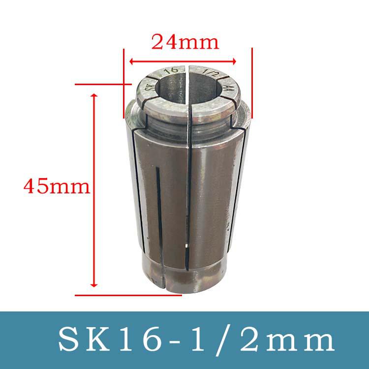 High Precision CNC Engraving Machine Tool Holder NBT30/SK10/16 with Dynamic Balance and Collet Wrench