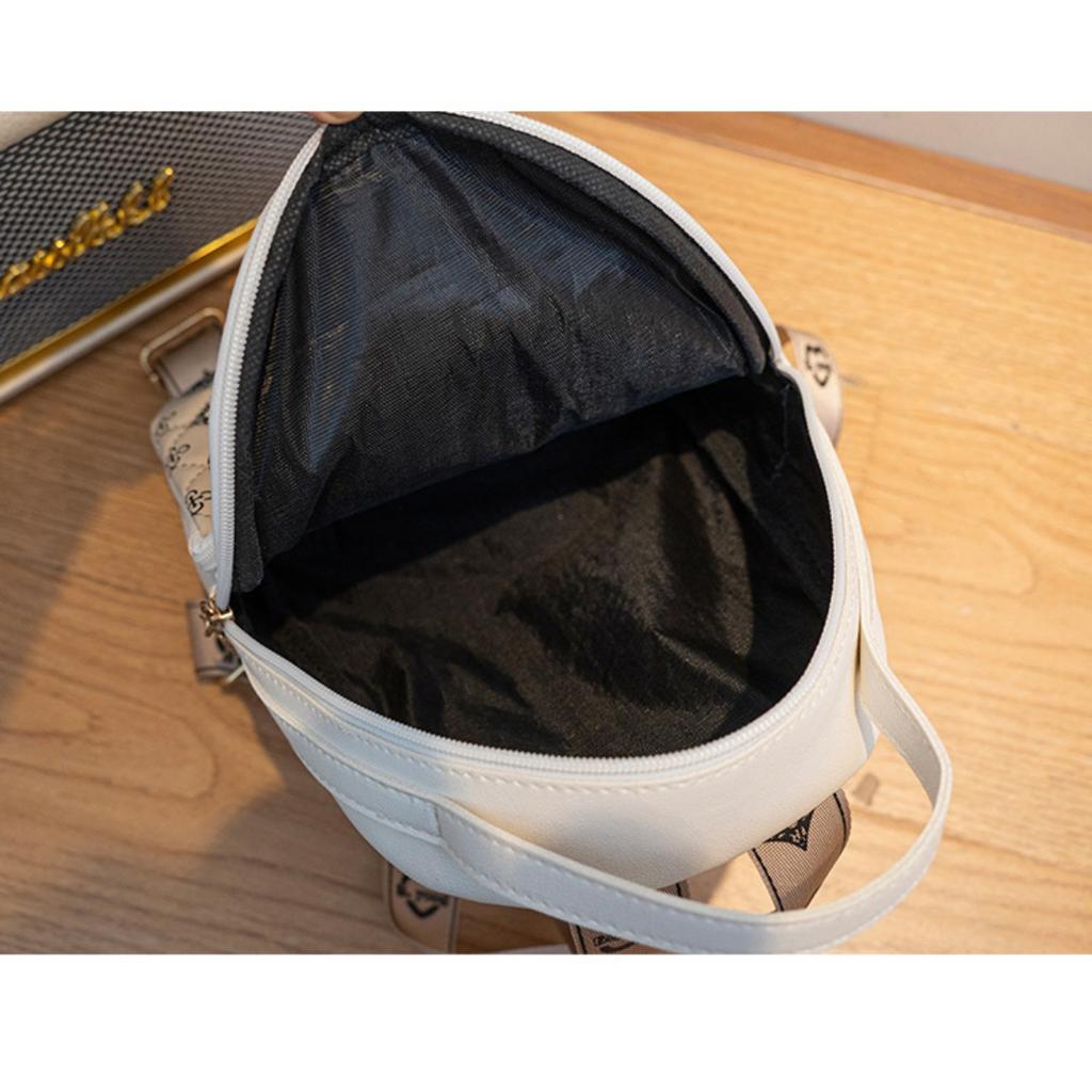 Retro Printed Shoulder Bag,Multifunctional Schoolbag Large Capacity Casual Backpacks