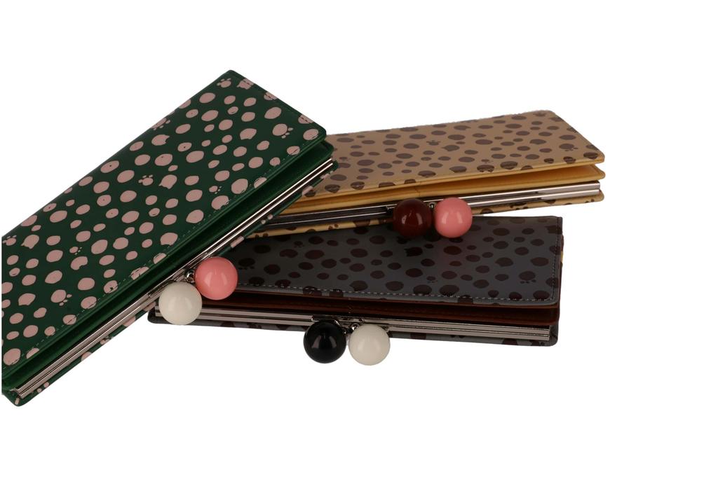 Long Wallet Bundle Holder Pouch Polka Dot [Tsumori Chisato]